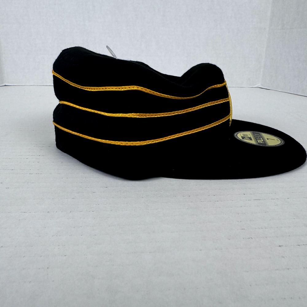 Pittsburgh Pirates Baseball New Era Fitted Pill Box Hat 7 New W/ Tags MLB - Picture 4 of 8